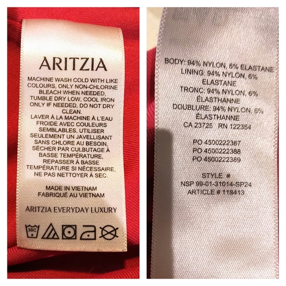 Aritzia Original Contour Crew Longsleeve - Pink - Picture 6 of 6